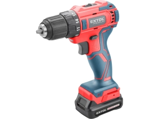 Vrtací šroubovák aku brushless 12V Li-ion 2Ah EXTOL PREMIUM 8891152