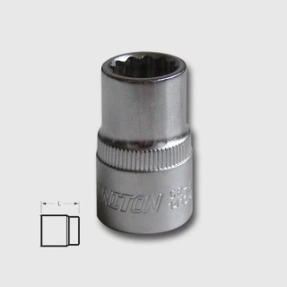 Hlavice nástrčná 1/2" 12-tihran | 18 mm HONITON