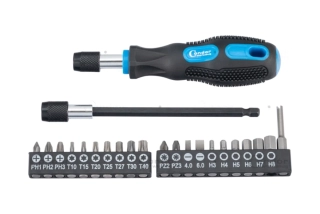Bity 1/4, šroubovák pro bity 1/4, sada 23 dílů Condor