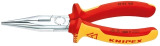 Kleště půlkulaté s břity 160 mm KNIPEX 25 06 160