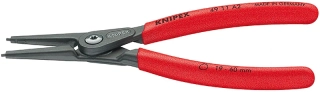 Kleště 180 mm precizní na pojistné kroužky, vnější rovné Knipex - 49 11 A2 - DIN 5254 A