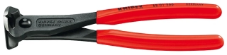 Kleště 200 mm čelní pákové štípací KNIPEX 68 01 200 plastové návleky