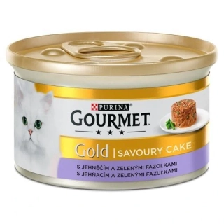 GOURMET GOLD Savoury Cake Jehně & zelelé fazolky 85g
