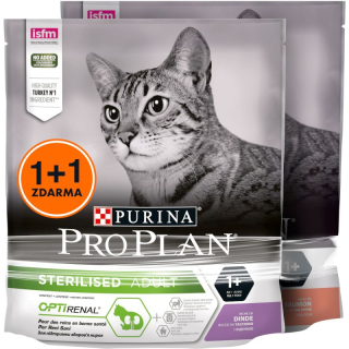 ProPlan Cat Sterilised PLUS  losos 400 g
