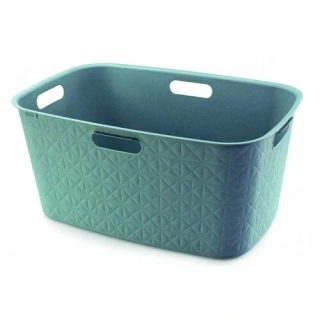 Curver Koš na čisté prádlo Softex modrá 45L 00572-Z69