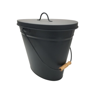 Nádoba na popel 20 l černá 760159