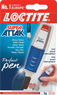 Loctite Super Attak Perfect Pen vteřinové lepidlo, 3 g
