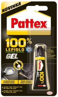 Pattex 100% gel univerzální lepidlo 8 g