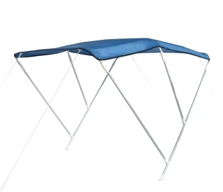 Bimini 3 ramenné modré šíře 120 - 140, výška 110cm, délka 180cm SUMAR