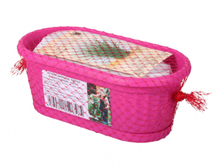Truhlík MALÝ ZAHRADNÍK - PAŽITKA + substrát a osivo 22cm 8817fr