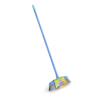 Spontex Duostar smeták s nárazníkem a 2 druhy štětin s tyčí 97067110