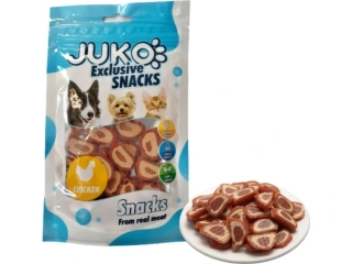 Chicken & Pollock chips JUKO Snacks 70 g 16012