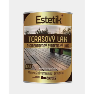 Bochemit Estetik terasový lak Teak 0,75 l
