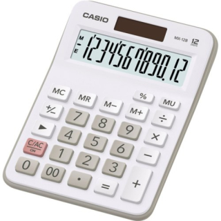 Kalkulačka stolní Casio MX 12B bílá