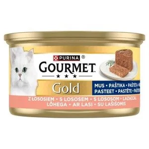 Gourmet gold paštika s lososem 85g