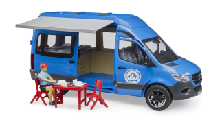 BRUDER 2684 MB Sprinter Camper s řidičem a příslušenství BR 2684