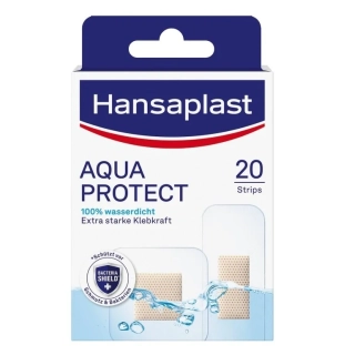 Hansaplast Aqua Protect vodotěsná náplast 20 ks