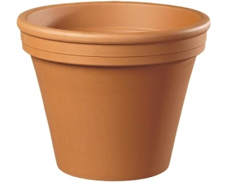 Květník KLASIK NATUR keramický d6/7x6cm terakota