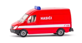SIKU Blister česká verze - hasiči dodávka