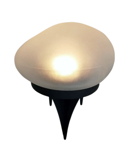 Zahradní světlo solární LED imitace kámen TR-406J