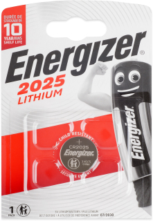Energizer CR2025 1ks fotobaterie lithiová