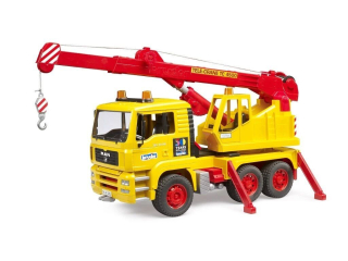 BRUDER 1054 MAN TGA jeřáb, PROMO