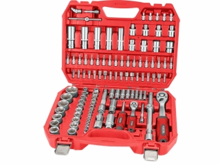 Hlavice nástrčné, sada 110ks, 1/4"+1/2" EXTOL Premium