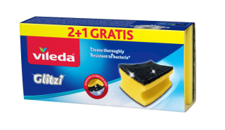 Vileda Glitzi houbička na nádobí 2+1 ks 148074