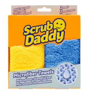 Scrub Daddy utěrky z mikrovlákna 2 ks