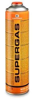 Plynová kartuše KEMPER-SUPERGAS 600 ml (330 g)