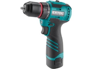 Vrtací šroubovák aku, BRUSHLESS, 16V Li-ion, 2x2Ah EXTOL INDUSTRIAL 8791152