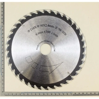 Scheppach Pilový kotouč TCT ( 210 x 30 x 2,4 mm, 36 Z ) 7901800601