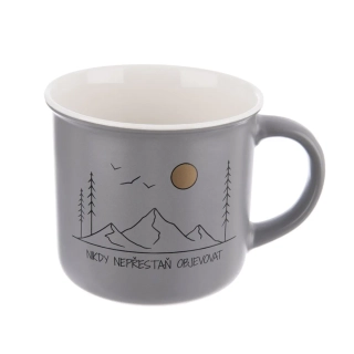 Hrnek Cestování 0,4 l modrá