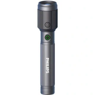 Svítilna accu 650lm (350m) zoom,stmívání Philips