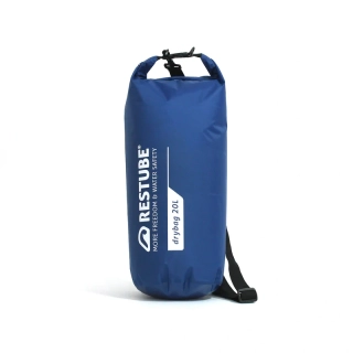 RESTUBE Drybag 20L – vodotěsný vak 20 l modrý RA-02501-20BL