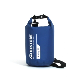 RESTUBE Drybag 5L – vodotěsný vak 5 l modrý RA-02501-5BL