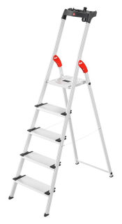 Hailo L80 ComfortLine 5-stupňové schůdky 4+1 8040-507