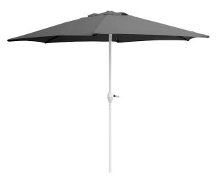 Slunečník Happy Green 230 cm s kličkou antracit