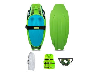 Kneeboard Jobe Slash Lime Green v setu