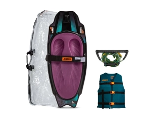 Kneeboard Jobe Slash Sunset Purple v setu