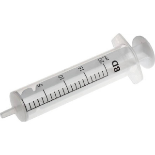 Dávkovací stříkačka 20ml pro lepidla, epoxidy, pryskiřice a barvy
