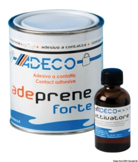 Dvousložkové lepidlo na neopren / Hypalon 125 ml + aktivátor 10 ml Osculati 66.240.11