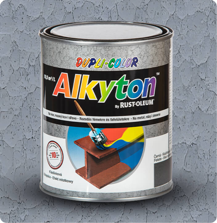 Alkyton – kladívkový efekt